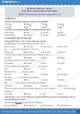 Đề thi giữa kì 1 Tiếng Anh 10 iLearn Smart World - Đề số 2